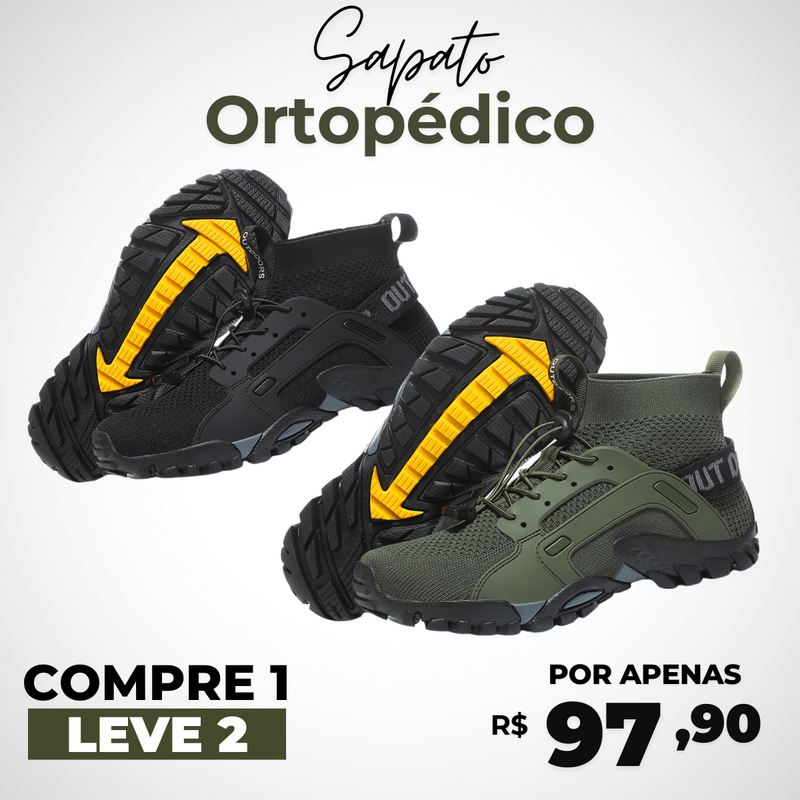 Kit 2 Sapatos Savage Ortopédico (EM LIQUIDAÇÃO) - Últimas Unidades